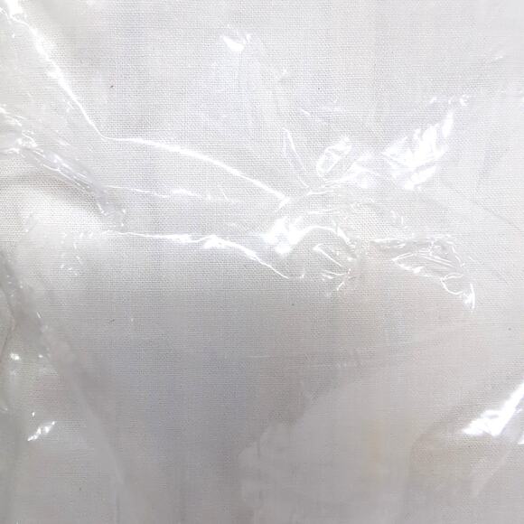 VTG JCPenney Twin Fitted Sheet White No Iron Percale 50/50 Poly/Cotton NEW READ - Picture 8 of 8